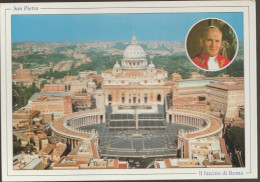 Cartolina Non Viaggiata San Pietro Il Fascino Di Roma Veduta Aerea - Vatican