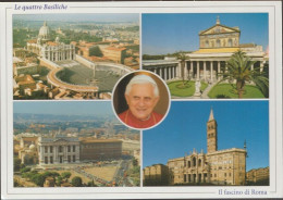 Cartolina Non Viaggiata Le Quattro Basiliche Il Fascino Di Roma - Vatican