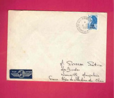 Lettre De 1986 Pour La France - YT N° 466 - Marianne De Gandon - Storia Postale