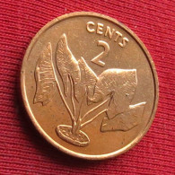 Kiribati 2 Cents 1979 Flora Unc - Kiribati