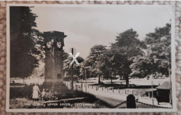 TETTENHALL THE CLOCK UPPER GREEN OLD R/P POSTCARD STAFFORDSHIRE - Otros & Sin Clasificación