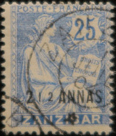 R2141/58 - 1902/1903 - COLONIES FRANÇAISES - ZANZIBAR - N°51 Oblitéré - Oblitérés