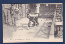 CPA Jeux De Boules Pétanque Non Circulé Paris - Petanca