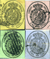 365714 USED ESPAÑA 1855 ESCUDO DE ESPAÑA - Unused Stamps