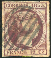 650802 USED ESPAÑA 1853 ISABEL II - Unused Stamps