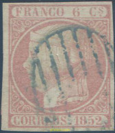 650772 USED ESPAÑA 1852 ISABEL II - Ungebraucht