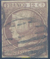 650792 USED ESPAÑA 1852 ISABEL II - Unused Stamps