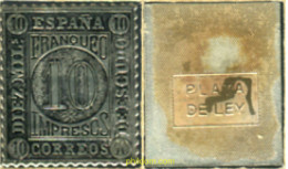 350959 MNH ESPAÑA 1867 CIFRAS E ISABEL II - Ungebraucht