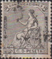 613183 USED ESPAÑA 1873 CORONA MURAL Y ALEGORIA A LA REPUBLICA - Ongebruikt