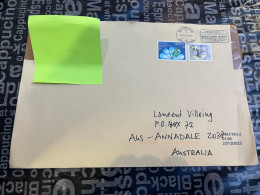 12-1-2024 (1 X 4) LARGE Letter Posted From Switzerland To Australia (2023) With 2 Stamps (25 X 17 Cm) - Cartas & Documentos