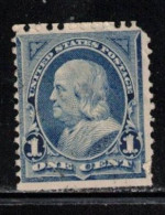 USA Scott # 246 Used  - Benjamin Franklin - Used Stamps