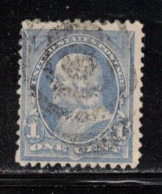 USA Scott # 247 Used  - Benjamin Franklin - Used Stamps