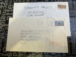 13-1-2024 (1 X 8) 2 Letter Posted Within Australia - With Over-pricing Postage (postage Was 45 Cent In 1990's) - Briefe U. Dokumente