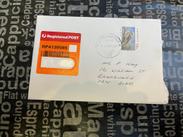 13-1-2024 (1 X 8) Registered Letter Posted Within Australia - 1998 - Storia Postale