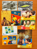 10 Different Phonecards - Operatori Telecom