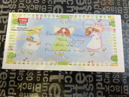 14-1-2024 (1 X 11) 1 Letter Posted Within Australia - Decorated Envelope (to Barbie Magazine) CSR Decorated - Covers & Documents