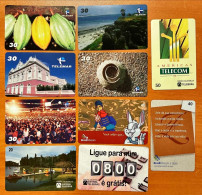 10 Different Phonecards - Pubblicitari