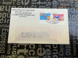 15-1-2024 (1 X 14) Letter Posted Within Australia - Brisbane Stamp Dealer - Briefe U. Dokumente