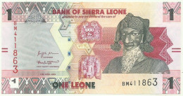 Sierra Leone - 1 Leone - 2022 - Pick: 34.NEW - Unc. - Serie BM - Sierra Leone