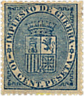 210034 MNH ESPAÑA 1874 ESCUDO DE ESPAÑA - Nuevos