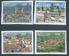 ESPAGNE SPANIEN SPAIN ESPAÑA 2022 FROM CARNET VILLAGES WITH CHARMAIN PUEBLOS 4V ED 5551-4 MI 5601-4 YT 5293-6 SC 4588a-d - Used Stamps