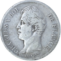 Charles X-5 Francs 1828 La Rochelle - 5 Francs