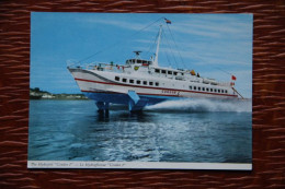 TRANSPORT : The HYDROFOIL  " CONDOR I ". - Ferries