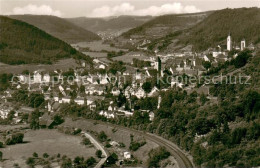 73762830 Horb Neckar Fliegeraufnahme Gesamtansicht M. Zuglinie Horb Neckar - Horb