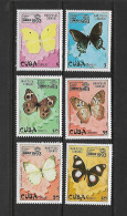 CUBA  1993 PAPILLONS YVERT N°3333/38 NEUF MNH** - Nuevos
