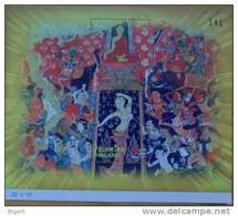 Thailand  2011  Buddha Art  Paintings  Ss  Mint - Thailand