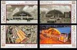 Thailand 2016 Bangkok Railway Station 4v Mint - Thailand