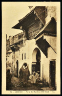 A66  MAROC CPA MEKNES - PORTE DU MARABOUT SIDI AHMED - Collections & Lots