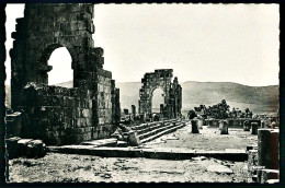 A66  MAROC CPA VOLUBILIS  - BASILIQUE ET FORUM - Collections & Lots