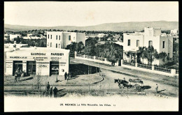 A66  MAROC CPA MEKNES - LA VILLE NOUVELLE - Collezioni E Lotti