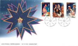 2005   Christmas Issue: Crèches  Sc 2125-7  On Single FDC - 2001-2010