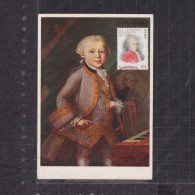 [Carte Maximum / Maximum Card / Maximumkarte] Japan 2019 | 150th Anniv. Of Relationship With Austria, Mozart - Maximumkarten (MC)