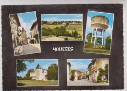 CPM PHOTO DPT 82 MOLIERES, MULTIVUES - Molieres