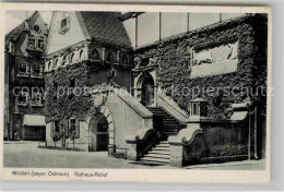 42670402 Weiden Oberpfalz Rathaus Relief Weiden Oberpfalz NZ4 - Weiden I. D. Oberpfalz