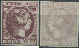 700124 USED ESPAÑA 1853 ISABEL II - Unused Stamps
