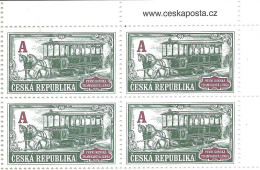 1036 Czech Republic First Horse-drawn Tram Line 2019 - Unused Stamps