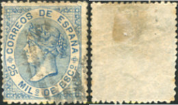 704990 USED ESPAÑA 1868 ISABEL II - Nuevos