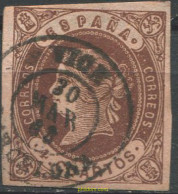 707166 USED ESPAÑA 1862 ISABEL II - Ungebraucht