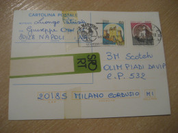 NAPOLI 1992 Il Mattino Poultry Farming Volaille Cancel Card ITALY Farm Agriculture - Ferme