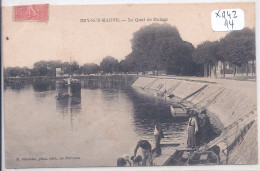 BRY-SUR-MARNE- LE QUAI DE HALAGE - Bry Sur Marne