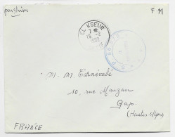 GUERRE ALGERIE LETTRE FM AVION EL KSEUR 15.2.1962 SETIF + SP 86.873 AFN - Guerra D'Algeria