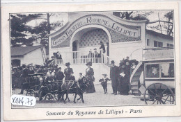 PARIS- SOUVENIR DU ROYAUME DE LILLIPUT- LE GRAND THEATRE - Other & Unclassified