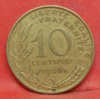 10 Centimes Marianne 1966 - TB - Pièce Monnaie France - Article N°248 - 10 Centimes