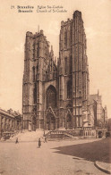 BELGIQUE - Bruxelles - Eglise Sainte Gudule - Carte Postale Ancienne - Otros & Sin Clasificación