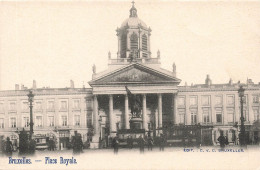 BELGIQUE - Bruxelles - Place Royale - Carte Postale Ancienne - Otros & Sin Clasificación