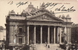 BELGIQUE - Bruxelles - La Bourse - Carte Postale Ancienne - Otros & Sin Clasificación